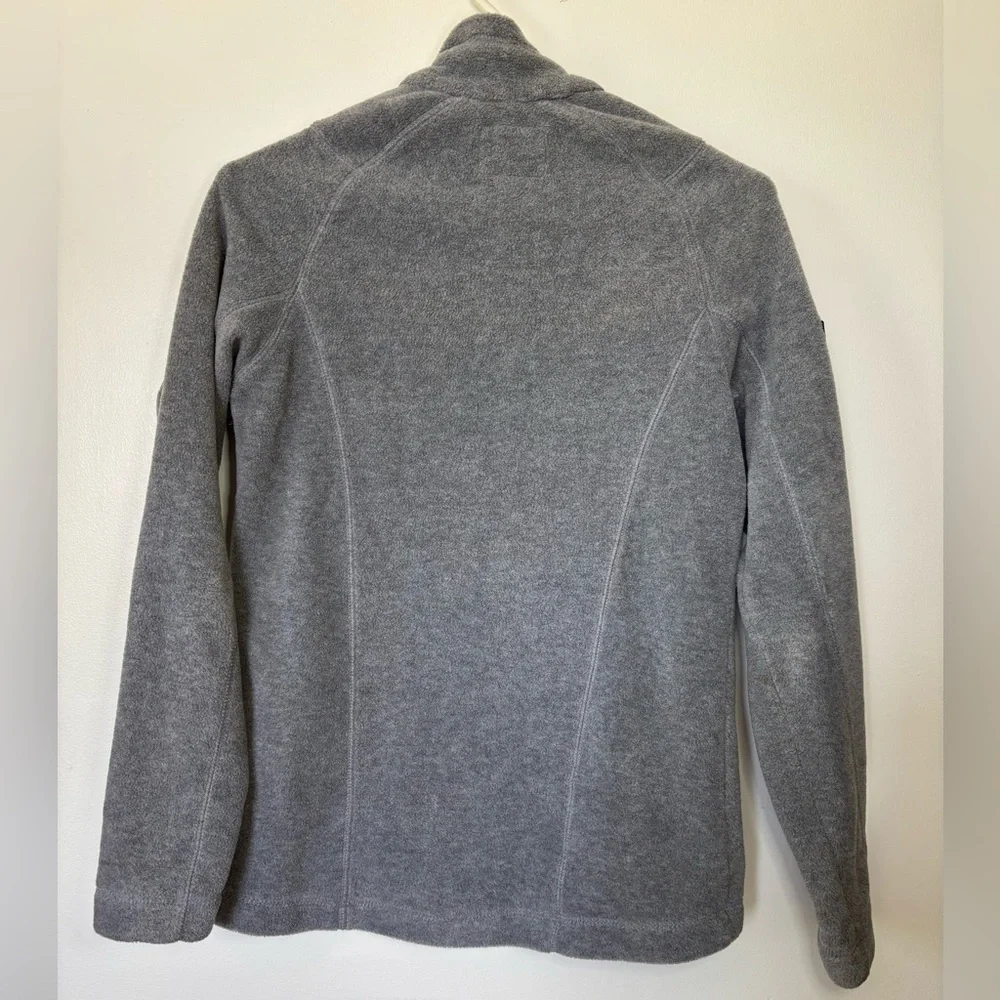 Roots Grey Full-Zip Fleece Jacket XS - Picture 6 of 7
